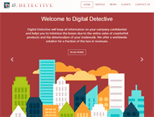 Tablet Screenshot of ddetective.com